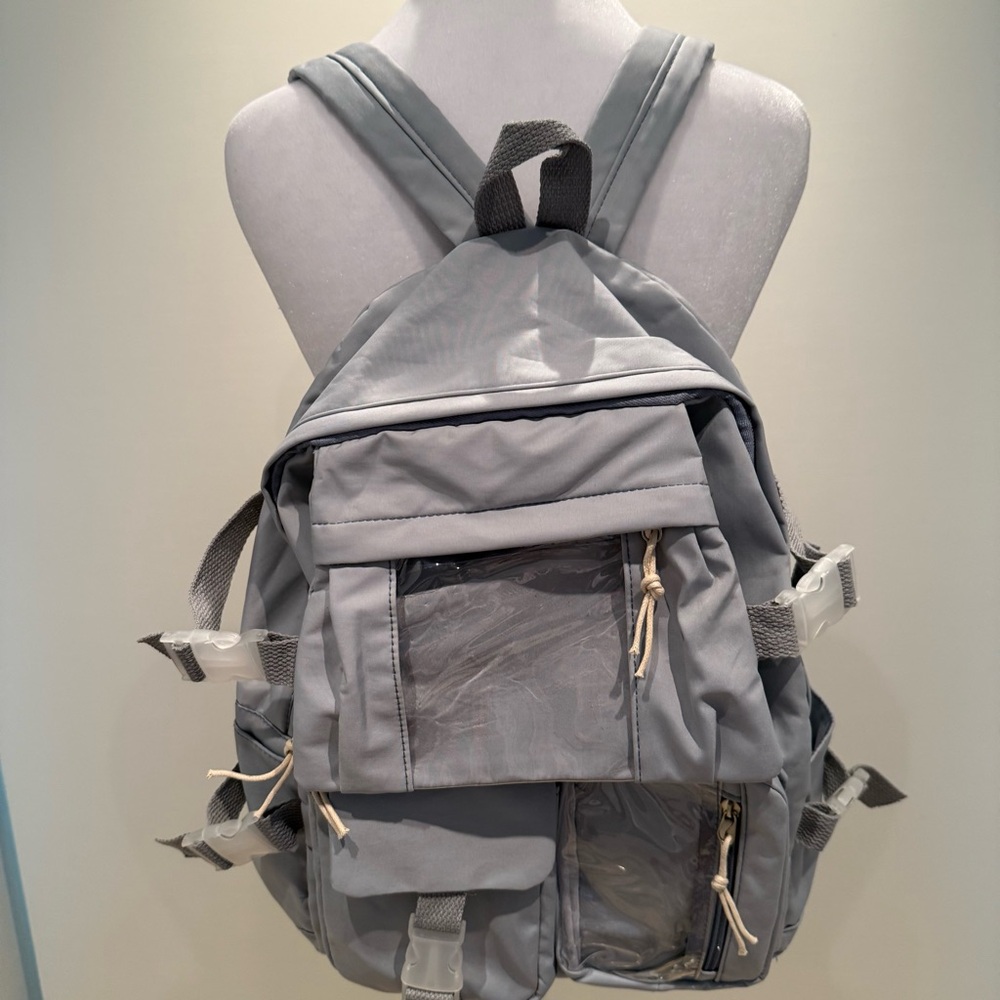 Gray Backpack